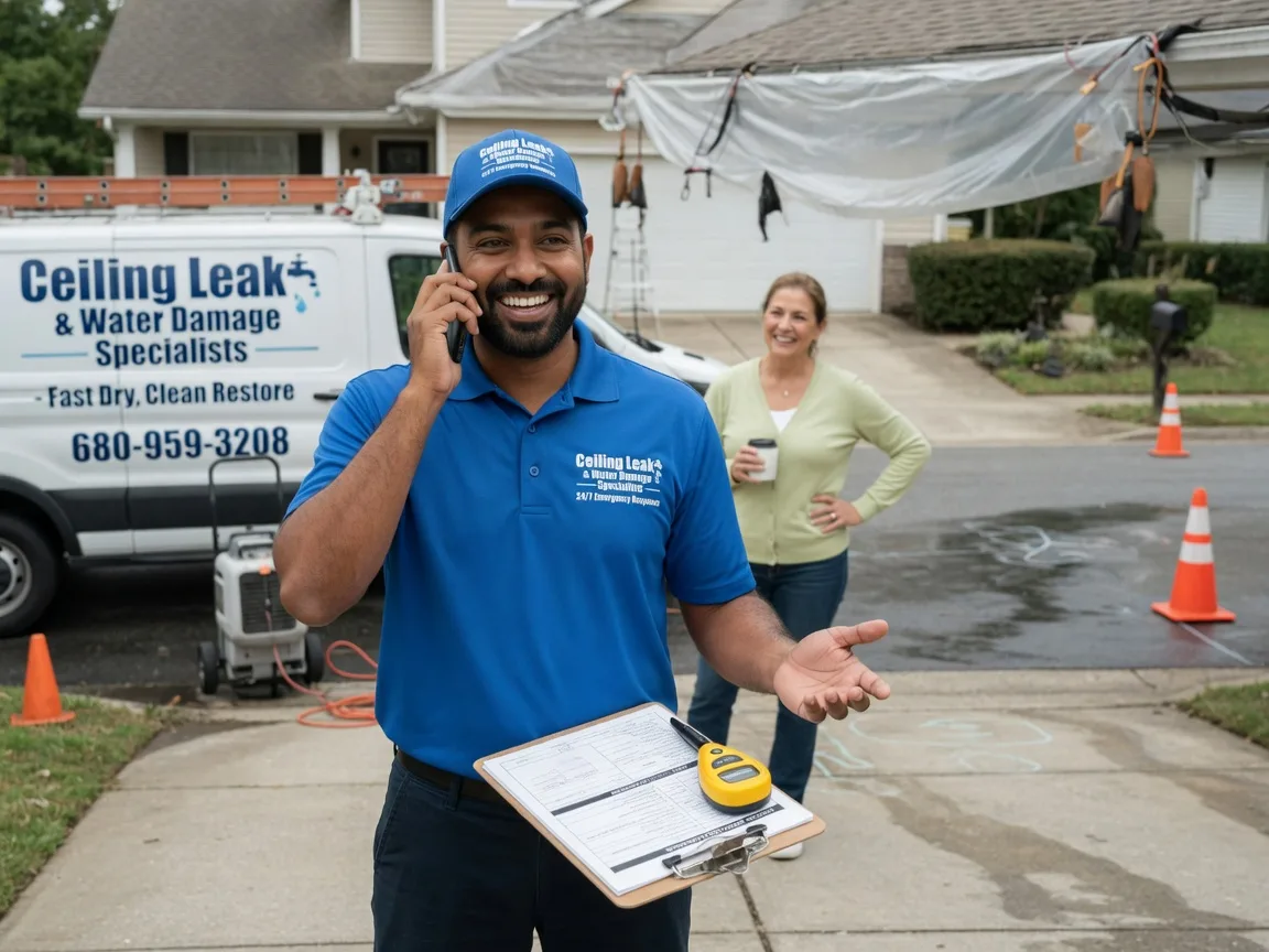 Ceiling Leak Cleanup Kootenai, ID FAQs
